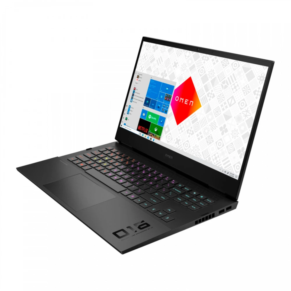Ноутбук HP Omen 16-c0043ur 4E1R8EA 16.1 ", FHD 1920x1080 (16:9), Ryzen 7, 16 Гб