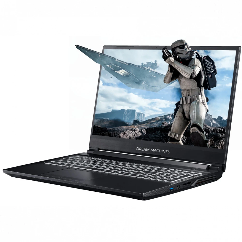 Ноутбук Dream Machines G1650-15 G1650-15KZ72 15.6 ", FHD 1920x1080 (16:9), Core i5, 8 Гб