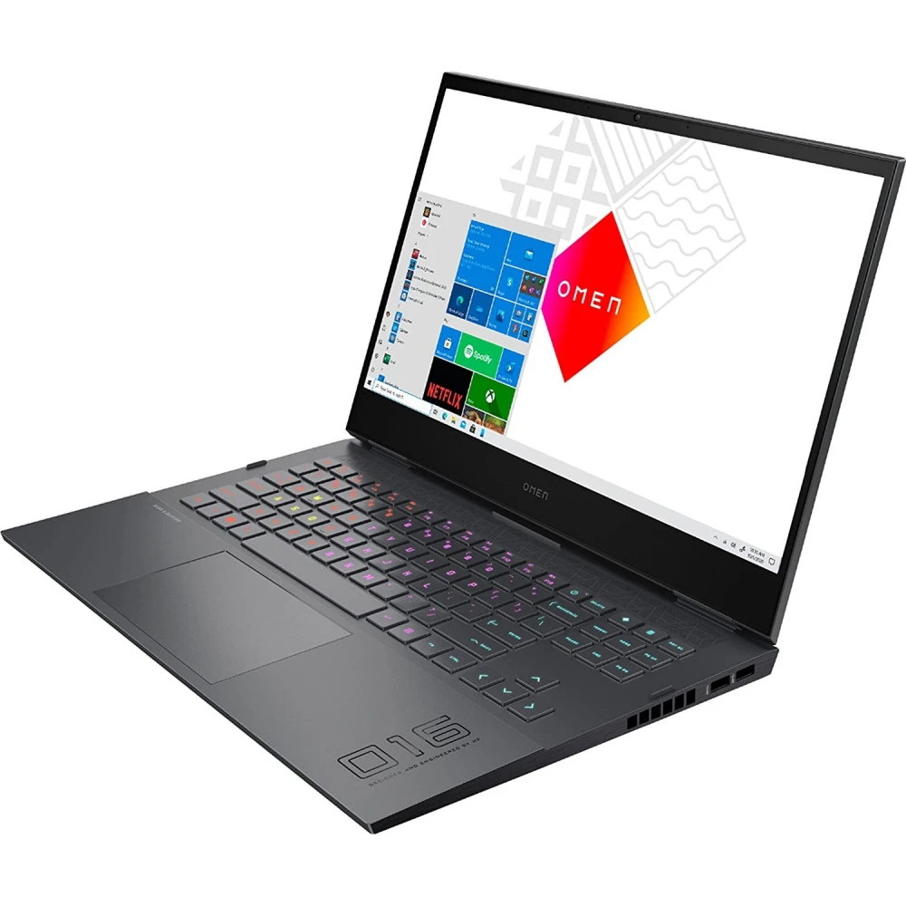 Ноутбук HP Omen 16-c0057ur 5R9S0EA 16.1 ", FHD 1920x1080 (16:9), Ryzen 7, 16 Гб