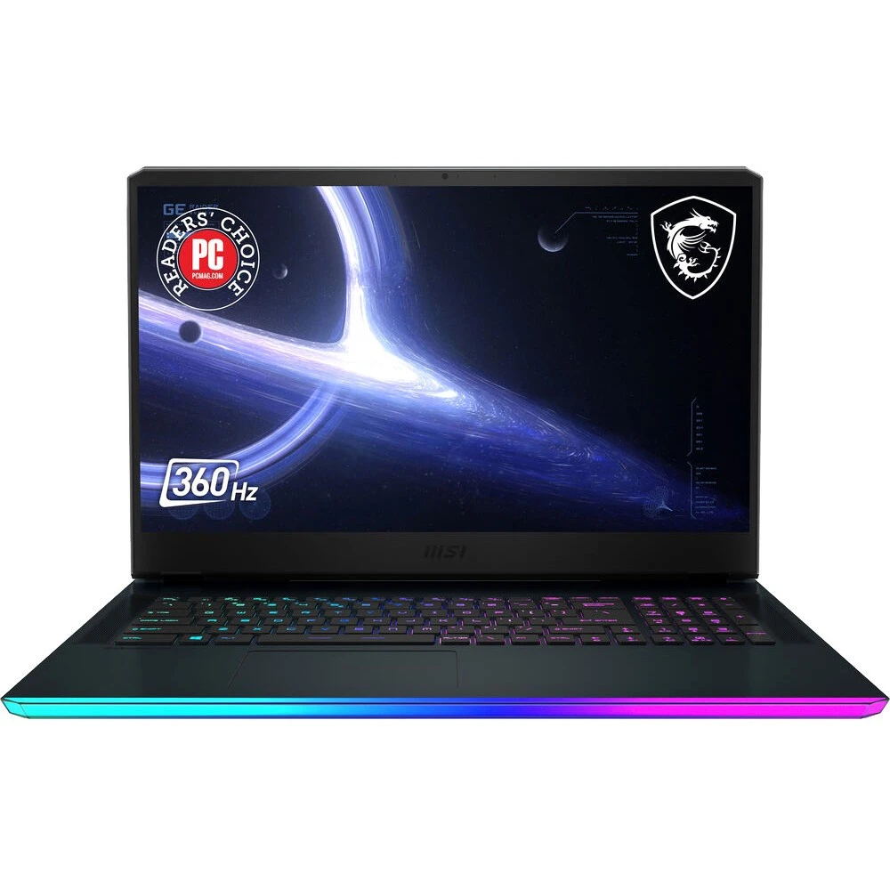 Ноутбук MSI Raider GE76 12UGS-855KZ 12UGS-855KZ-SG91290K32GXXDX11SA 17.3 ", WQHD 2560x1440 (16:9), Core i9, 32 Гб