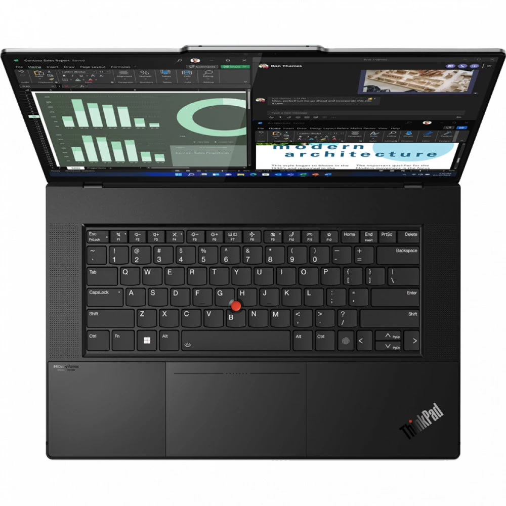 Ноутбук Lenovo ThinkPad Z16 Gen 1 21D4000TRT 16 ", WUXGA 1920x1200 (16:10), Ryzen 7 Pro, 16 Гб
