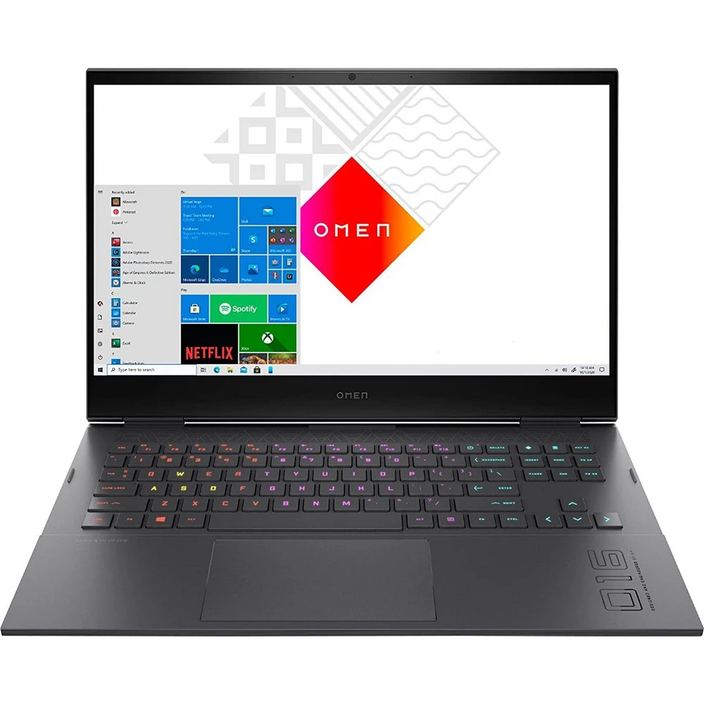 Ноутбук HP Omen 16-c0038ur 4S1A6EA#ACB 16.1 ", WQHD 2560x1440 (16:9), Ryzen 9, 16 Гб