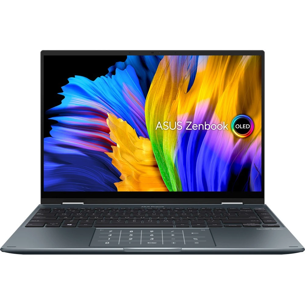 Ноутбук Asus Zenbook 14 Flip UP5401ZA-KN001W 14 ", WQXGA+ 2880x1800 (16:10), Core i5, 16 Гб
