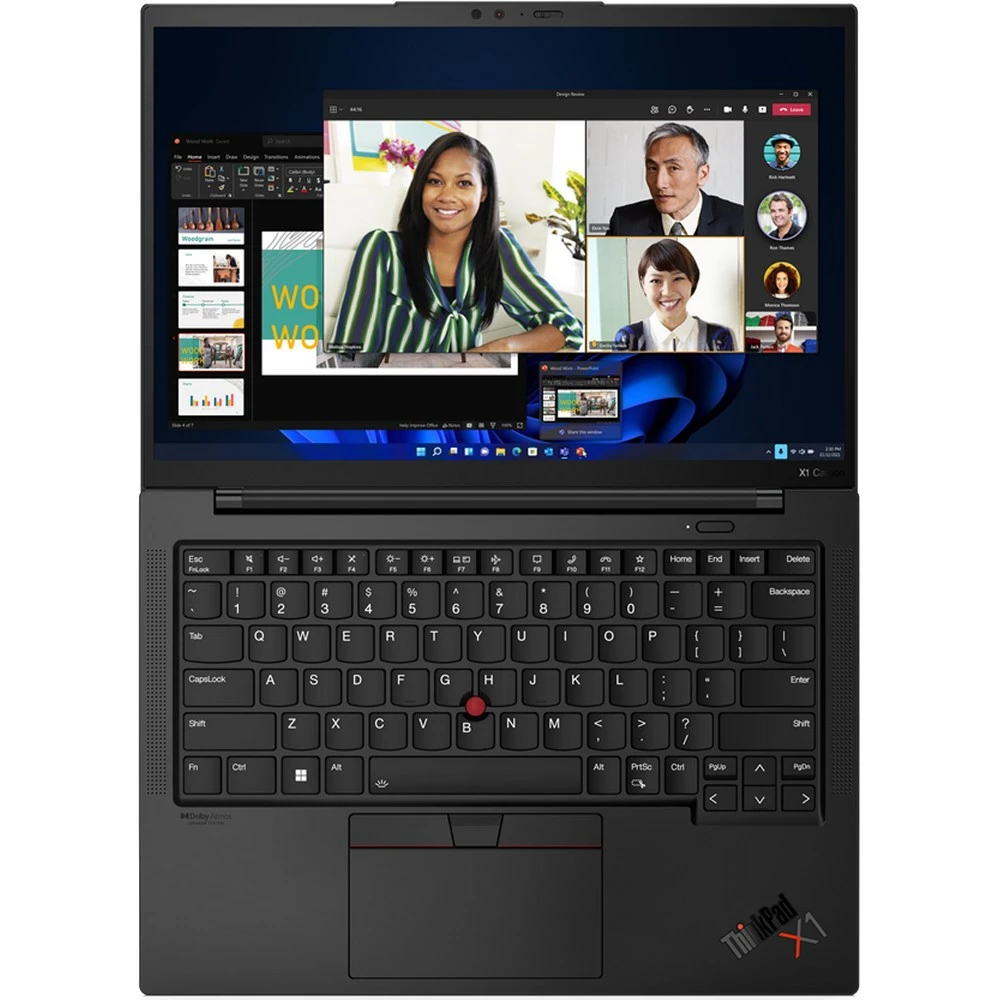 Ноутбук Lenovo ThinkPad X1 Carbon Gen 10 21CB001GRT 14 ", FHD 1920x1080 (16:9), Core i7, 16 Гб