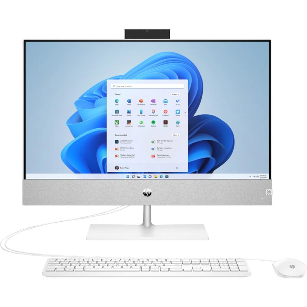 Моноблок HP Pavilion 24-ca0027ur 5D252EA 23.8 ", AMD, Ryzen 5, 5500U, 2.1, 8 Гб, 512 Гб