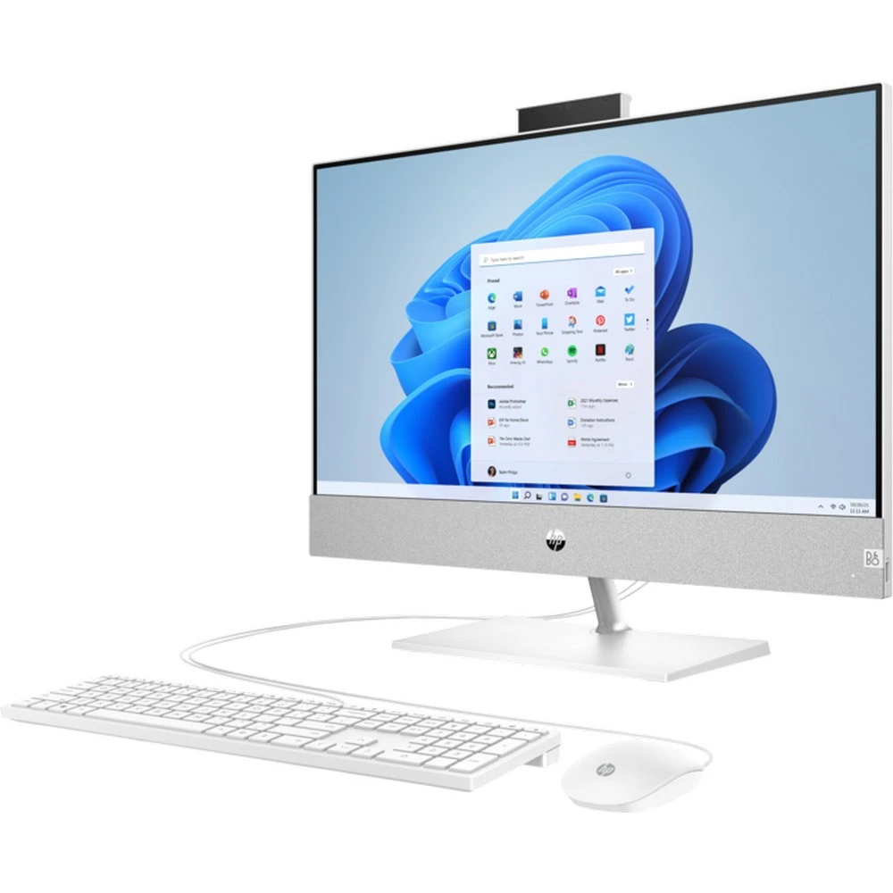 Моноблок HP Pavilion 24-ca0027ur 5D252EA 23.8 ", AMD, Ryzen 5, 5500U, 2.1, 8 Гб, 512 Гб