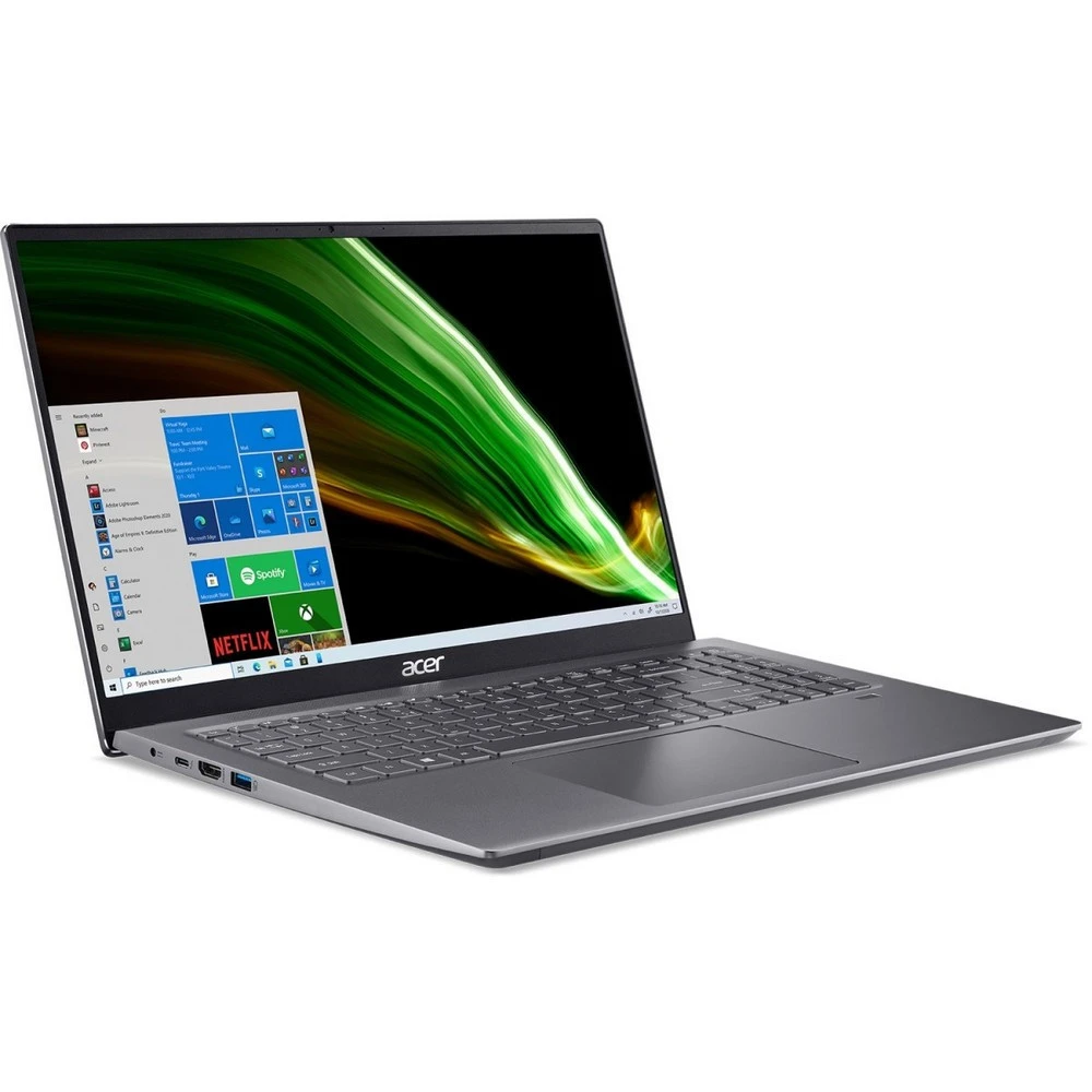 Ноутбук Acer Swift X SFX16-51G NX.AYLER.001 16.1 ", FHD 1920x1080 (16:9), Core i7, 16 Гб