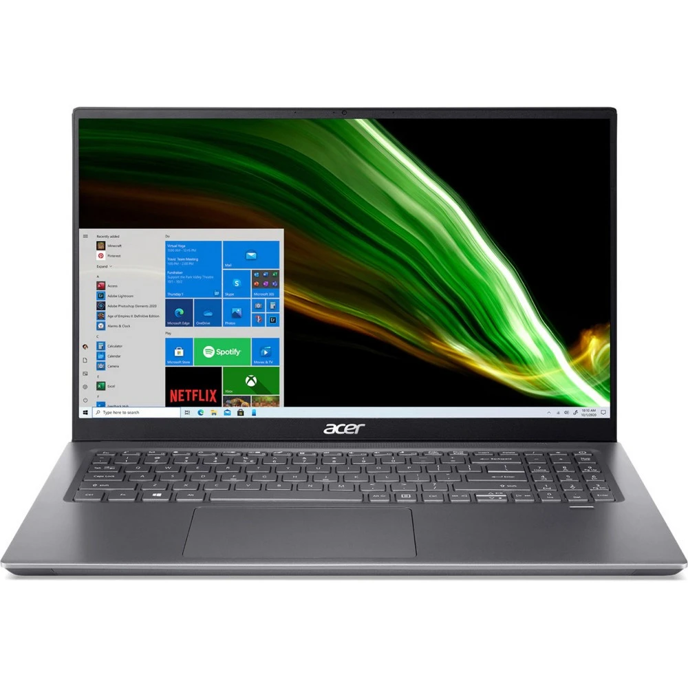 Ноутбук Acer Swift X SFX16-51G NX.AYLER.001 16.1 ", FHD 1920x1080 (16:9), Core i7, 16 Гб
