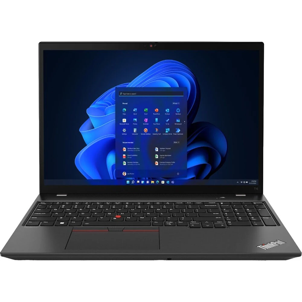 Ноутбук Lenovo ThinkPad T16 Gen 1 21BV006DRT 16 ", WUXGA 1920x1200 (16:10), Core i5, 16 Гб
