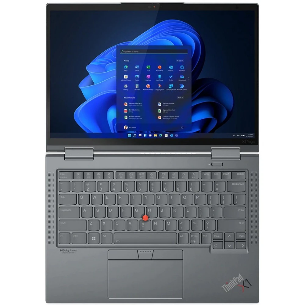 Ноутбук Lenovo ThinkPad X1 Yoga Gen 7 21CD0016RT 14 ", WUXGA 1920x1200 (16:10), Core i7, 16 Гб