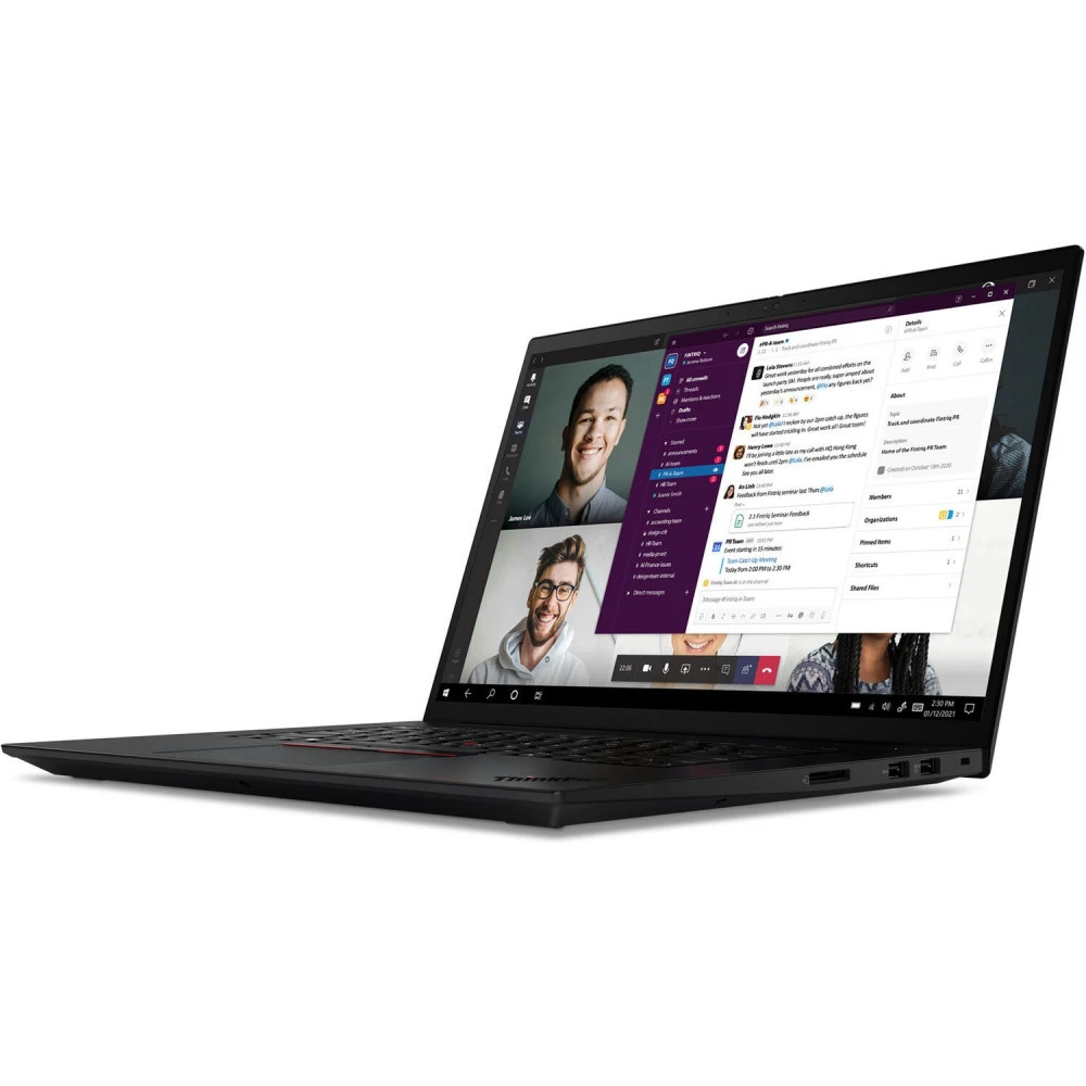Ноутбук Lenovo TP X1 Extreme 21DE000PRT 16 ", WQXGA 2560x1600 (16:10), Core i7, 16 Гб
