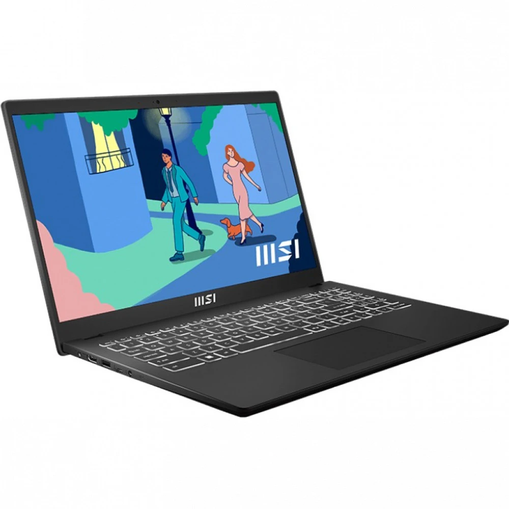 Ноутбук MSI Modern 15 B12M-439XKZ B12M-439XKZ-BB51235U16GXXDXX 15.6 ", FHD 1920x1080 (16:9), Core i5, 16 Гб