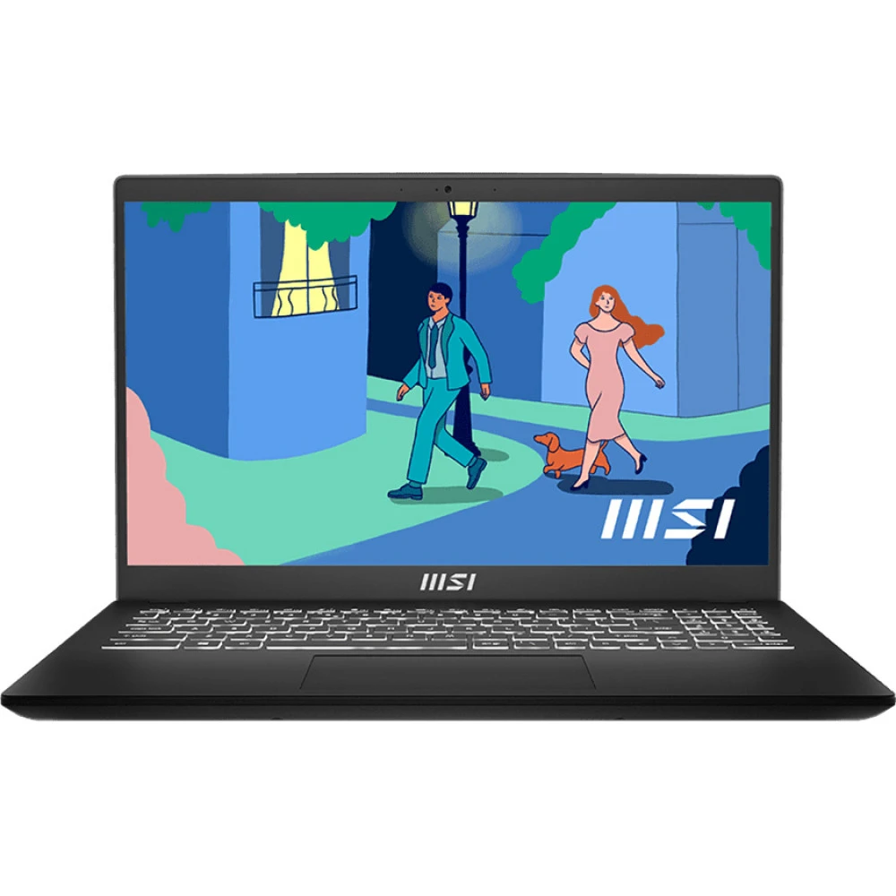 Ноутбук MSI Modern 15 B12M-439XKZ B12M-439XKZ-BB51235U16GXXDXX 15.6 ", FHD 1920x1080 (16:9), Core i5, 16 Гб