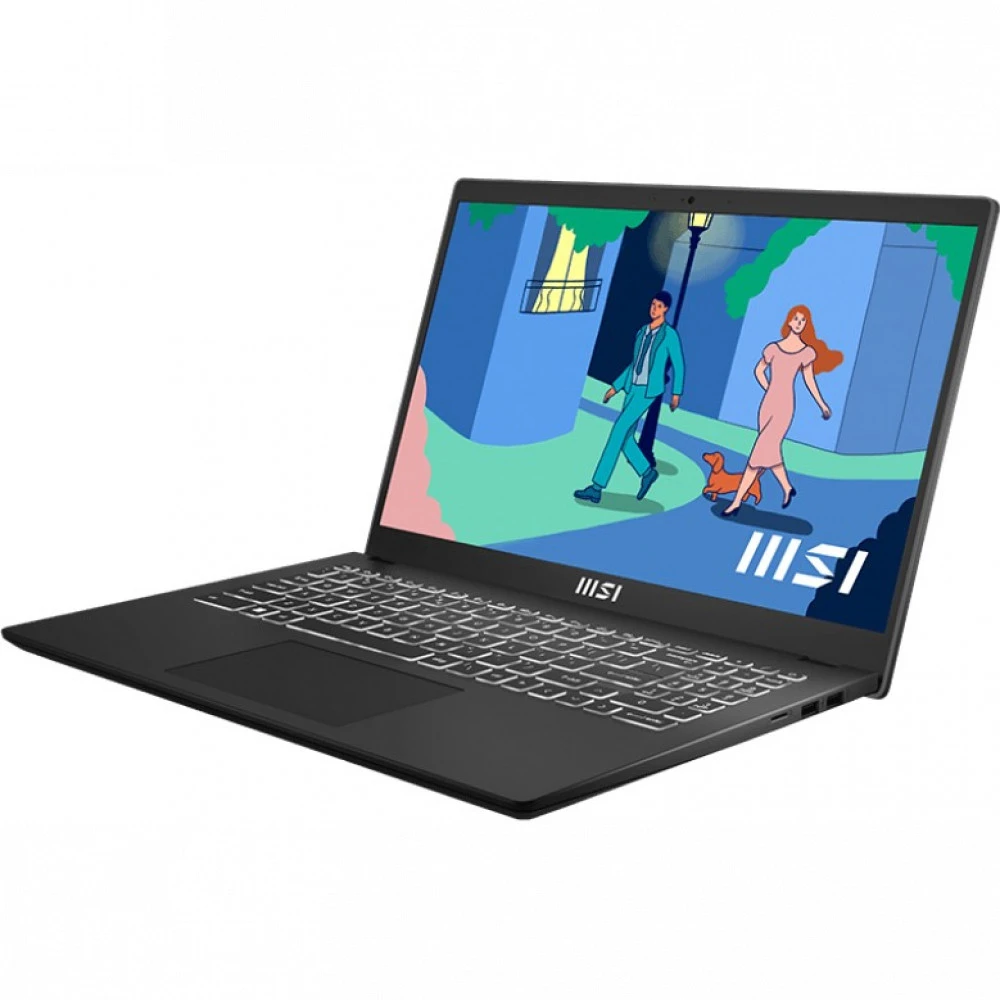 Ноутбук MSI Modern 15 B12M-439XKZ B12M-439XKZ-BB51235U16GXXDXX 15.6 ", FHD 1920x1080 (16:9), Core i5, 16 Гб