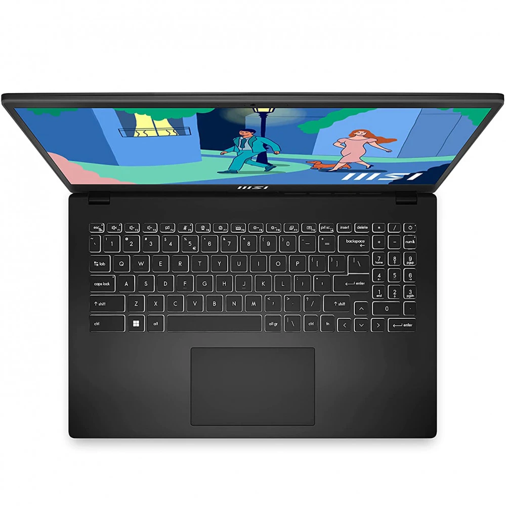 Ноутбук MSI Modern 15 B12M-439XKZ B12M-439XKZ-BB51235U16GXXDXX 15.6 ", FHD 1920x1080 (16:9), Core i5, 16 Гб