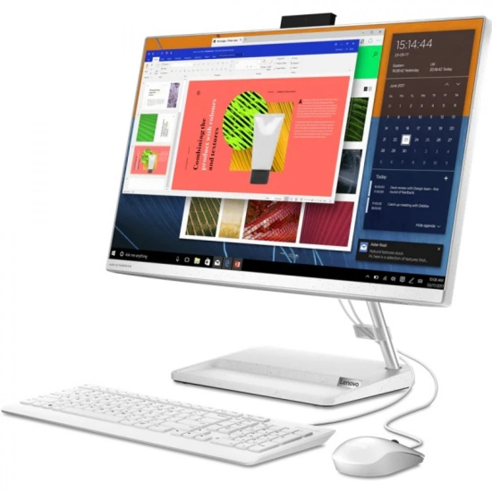 Моноблок Lenovo IdeaCentre AIO 3 24ALC6 (F0G100PPRK) 23.8 ", AMD, Ryzen 5, 5500U, 2.1, 8 Гб, 512 Гб