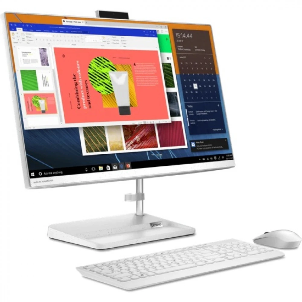 Моноблок Lenovo IdeaCentre AIO 3 24ALC6 (F0G100PPRK) 23.8 ", AMD, Ryzen 5, 5500U, 2.1, 8 Гб, 512 Гб