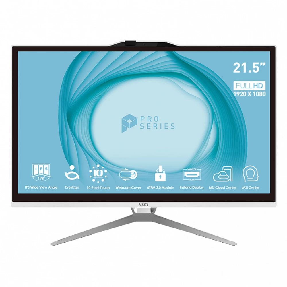 Моноблок MSI Pro AP222T 13M-083XRU 9S6-AC0112-083 21.5 ", Intel, Core i5, 13400, 2.5, 16 Гб, 512 Гб