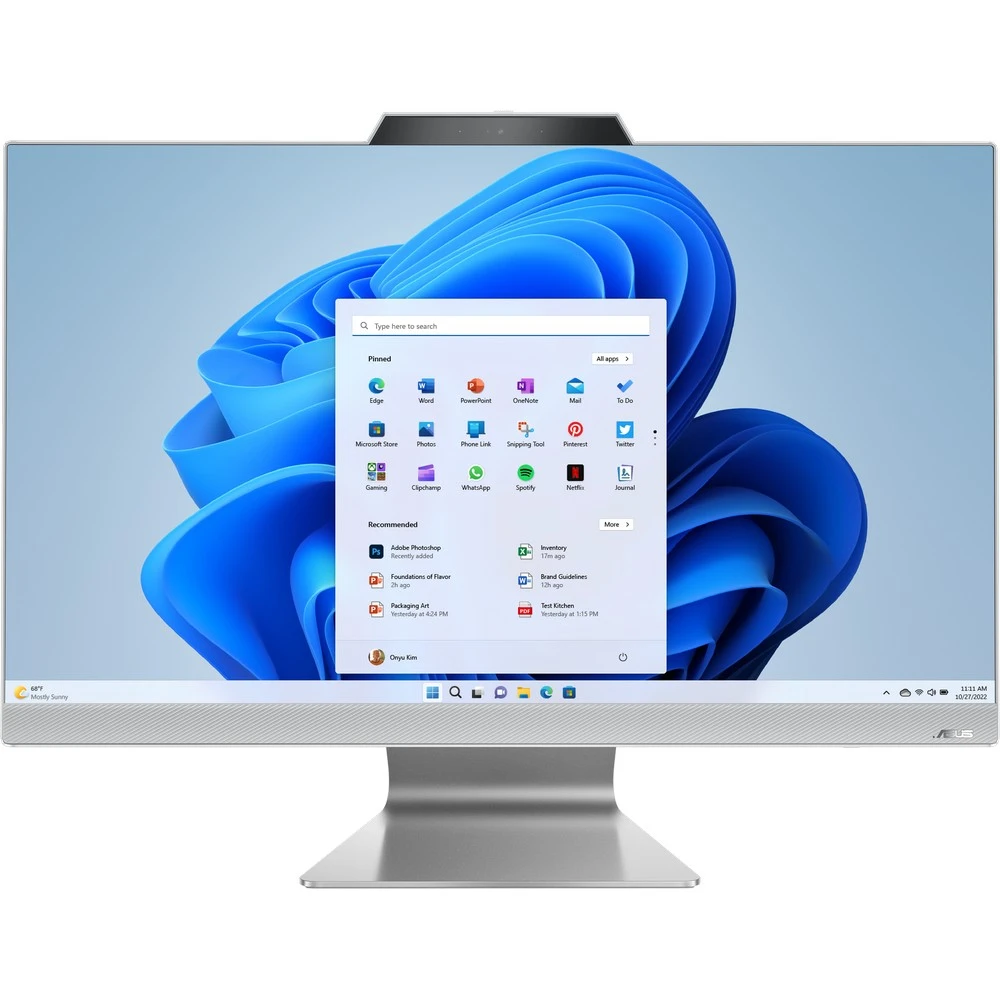 Моноблок Asus F3702WFAK-WA005W White 90PT03M1-M003E0 27 ", AMD, Ryzen 5, 7520U, 2.8, 8 Гб, 512 Гб