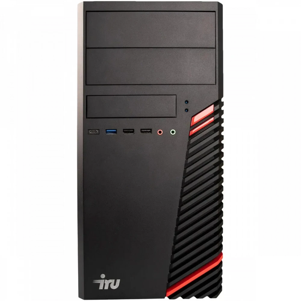 Персональный компьютер iRU Home 310H6SE 1994638 Core i3, 12100, 3.3, 8 Гб