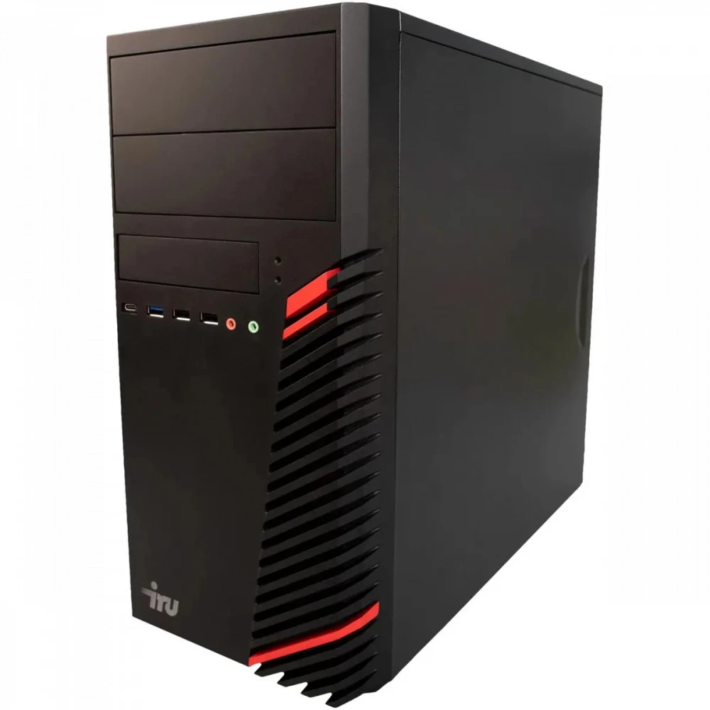 Персональный компьютер iRU Home 310H6SE 1996652 Core i5, 12400, 2.5, 16 Гб