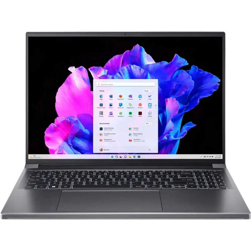 Ноутбук Acer Swift X SFX16-61G NX.KFPER.001 16 ", 3K 3200x2000 (16:10), Ryzen 9, 16 Гб