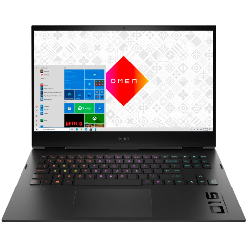Ноутбук HP OMEN 16-c0039ur 4Z2R7EA 16.1 ", FHD 1920x1080 (16:9), Ryzen 7, 16 Гб