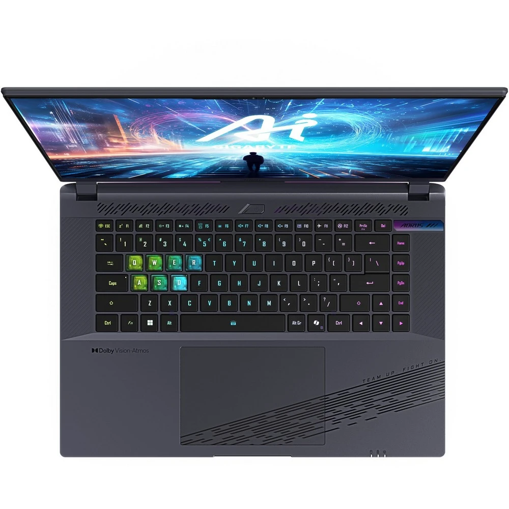 Ноутбук Gigabyte AORUS 16X ASG 2024 AORUS 16X ASG-53KZC54SD 16 ", WQXGA 2560x1600 (16:10), Core i7, 16 Гб