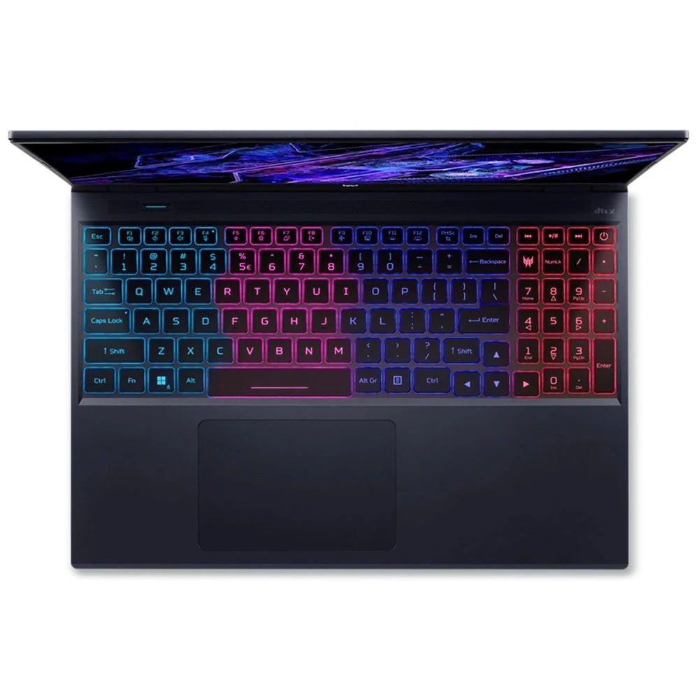 Ноутбук Acer Predator Helios PTN16-51-72K6 NH.QPNCD.002 16 ", WUXGA 1920x1200 (16:10), Core i7, 16 Гб