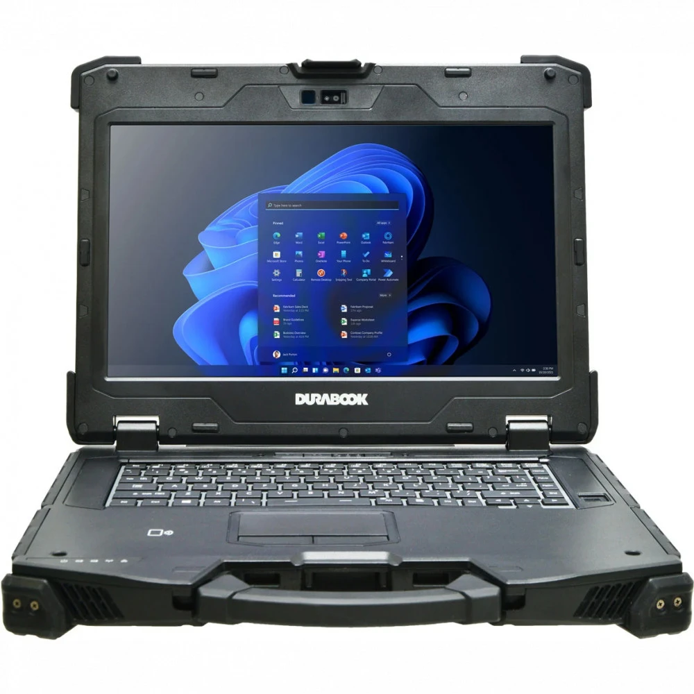 Ноутбук Durabook Z14I (New G2) Basic Z4E1P2DA_BXX 14 ", FHD 1920x1080 (16:9), Core i5, 8 Гб