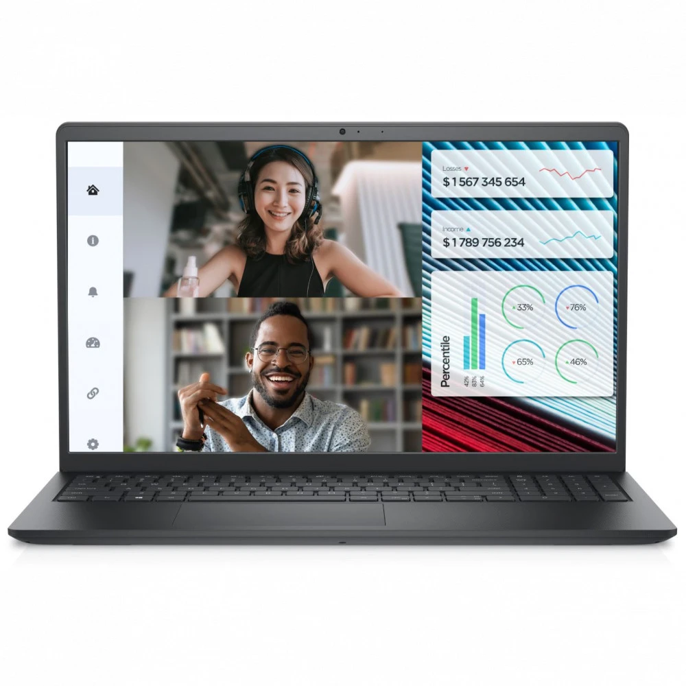 Ноутбук Dell Vostro 3520 210-BECX_N3002PVNB3520EMEA01_UBU 15.6 ", FHD 1920x1080 (16:9), Core i5, 8 Гб