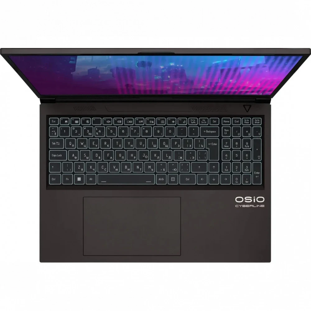 Ноутбук OSIO CyberLine C160I-001 16 ", WUXGA 1920x1200 (16:10), Core i5, 16 Гб