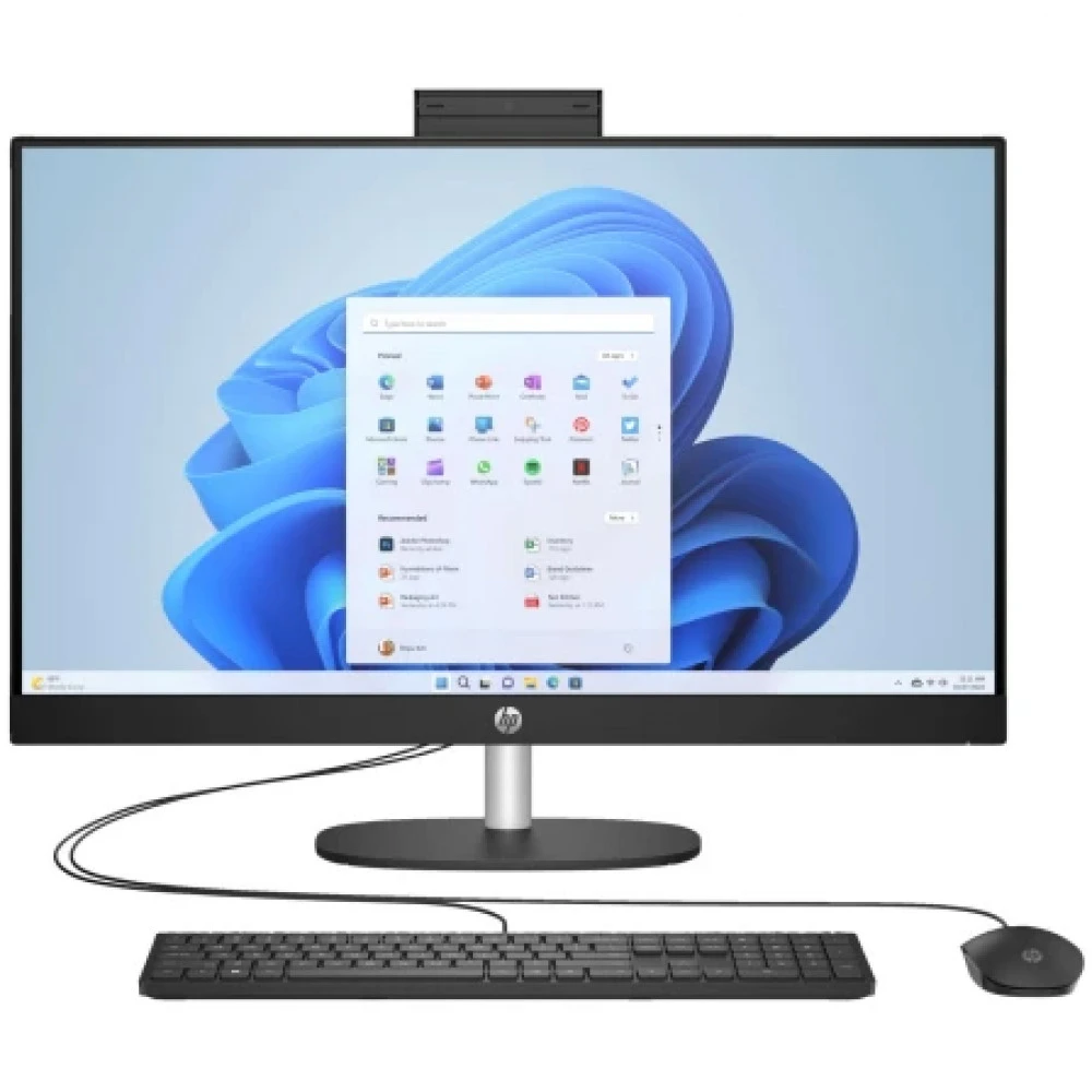 Моноблок HP 27-cr0015ci 7Y0H4EA 27 ", AMD, Ryzen 3, 7320U, 2.4, 8 Гб, 512 Гб
