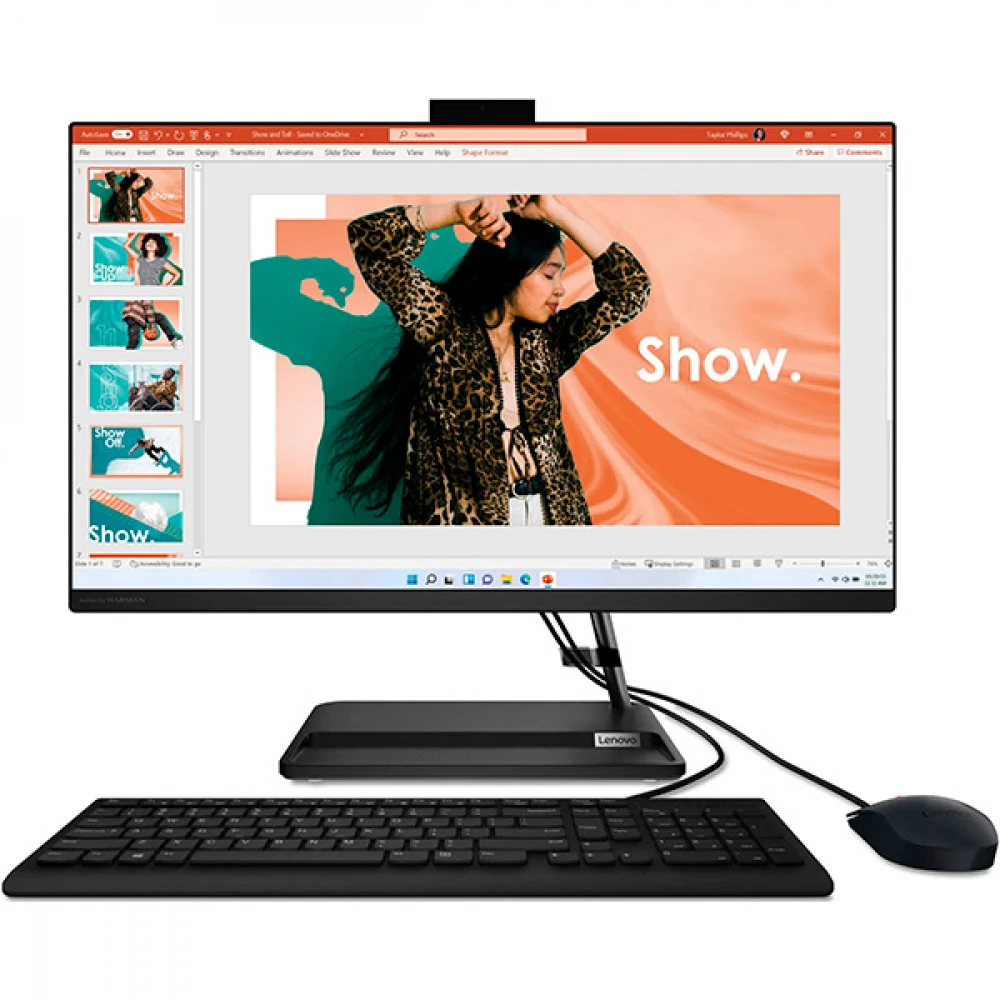 Моноблок Lenovo IdeaCentre 3 27ALC6 F0FY00P2RK 27 ", AMD, Ryzen 5, 7430U, 2.3, 16 Гб, 512 Гб