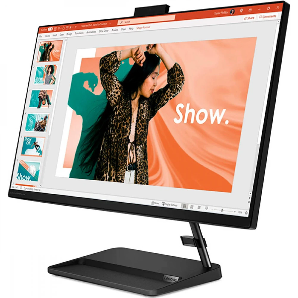 Моноблок Lenovo IdeaCentre 3 27ALC6 F0FY00P2RK 27 ", AMD, Ryzen 5, 7430U, 2.3, 16 Гб, 512 Гб