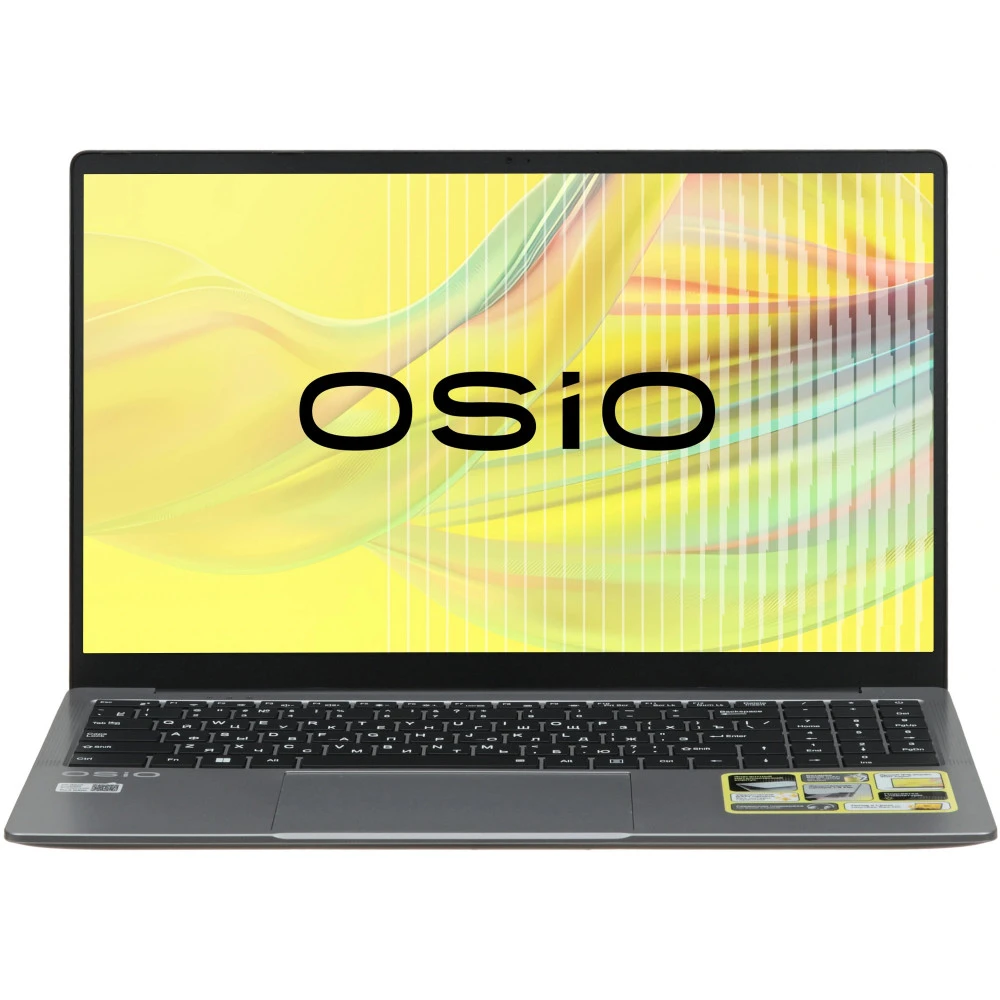 Ноутбук OSIO FocusLine F150A-016 15.6 ", FHD 1920x1080 (16:9), Ryzen 7, 16 Гб