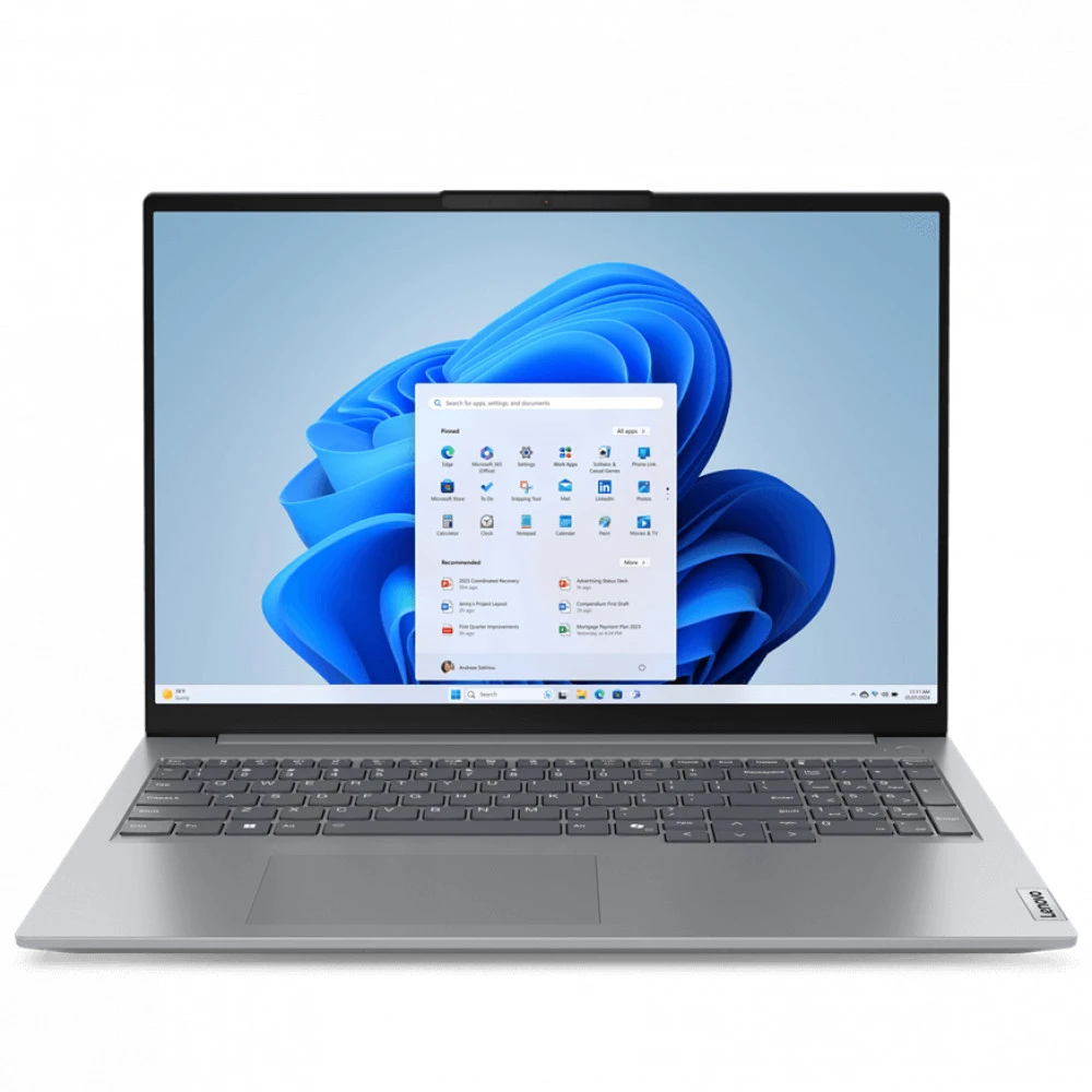 Ноутбук Lenovo ThinkBook 16 G7 QOY 21NH000GRU 16 ", WUXGA 1920x1200 (16:10), Snapdragon X Plus, 32 Гб