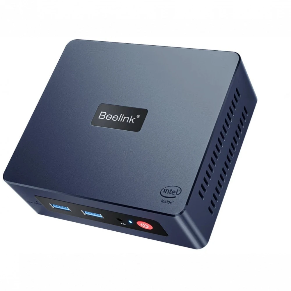 Персональный компьютер Beelink Mini S Navy Blue BL/MINI S/N5095/8G/128G/Navy Blue Celeron, N5095, 2.0, 8 Гб, Windows 11 Pro