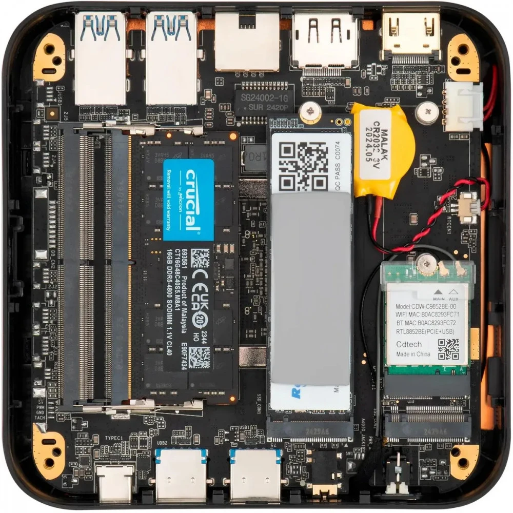 Персональный компьютер iRU Tactio 525 2099147 Ryzen 9, 6900HX, 3.3, 32 Гб, Windows 11 Pro