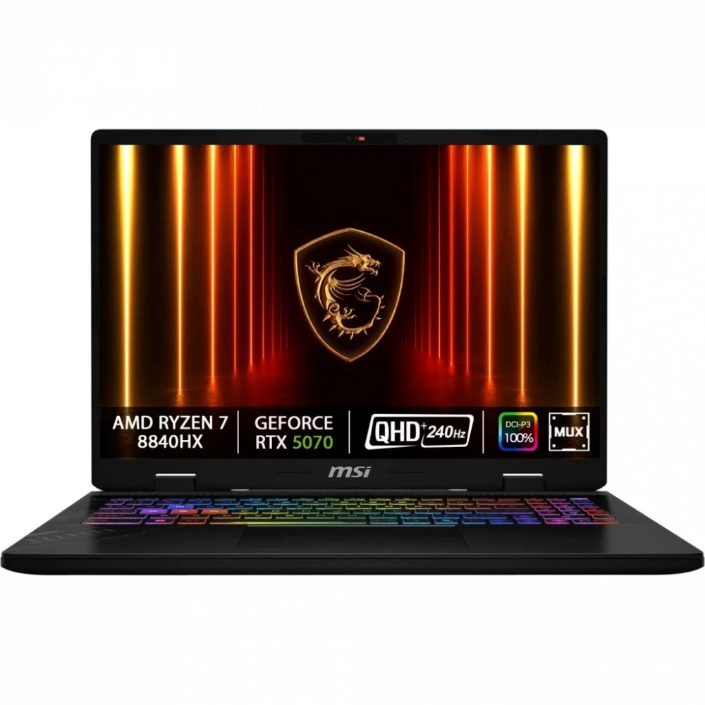 Ноутбук MSI Crosshair A16 HX D8WGKG-078XRU 9S7-15PL21-078 16 ", WQXGA 2560x1600 (16:10), Ryzen 7, 32 Гб