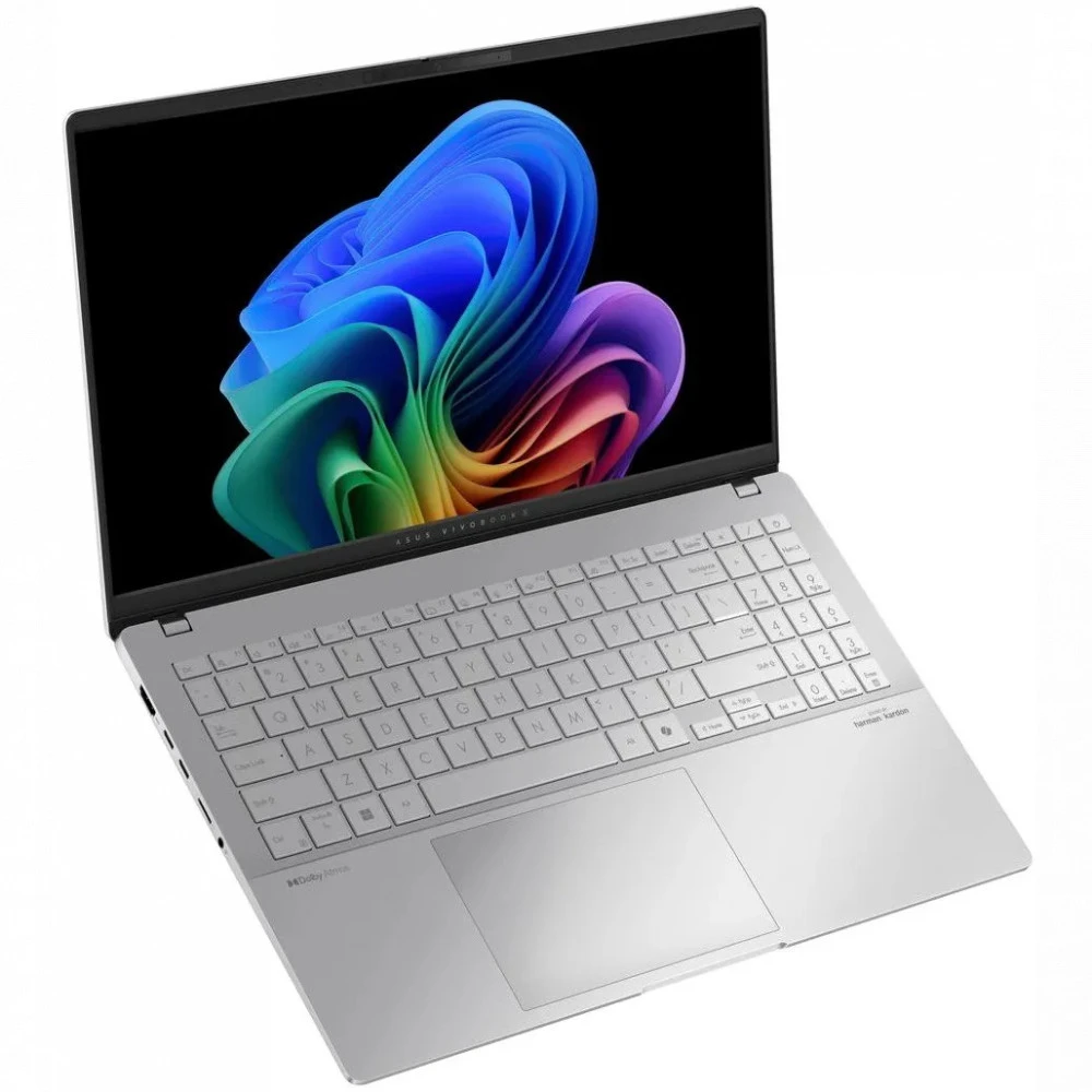Ноутбук Asus Vivobook S 15 S5507QA-MA046W 90NB14Q2-M00AT0 15.6 ", 3K  2880х1620 (16:9), Snapdragon X Plus, 16 Гб