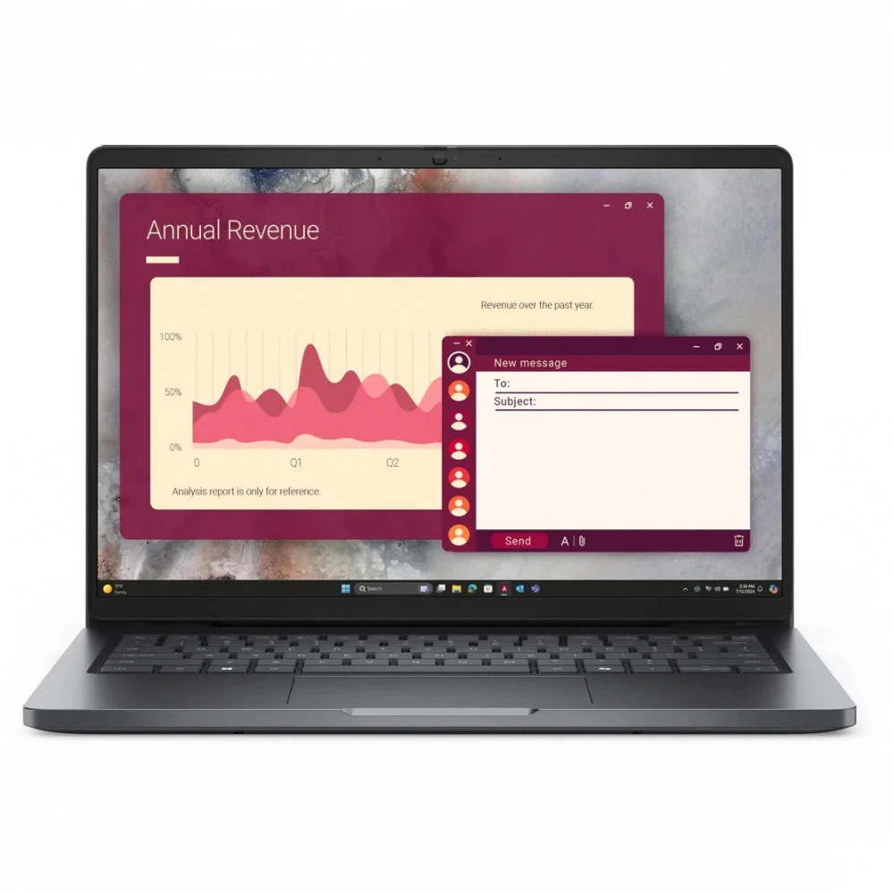 Ноутбук Dell Pro 14 PRO14-5653 14 ", WUXGA 1920x1200 (16:10), Core Ultra 5, 16 Гб