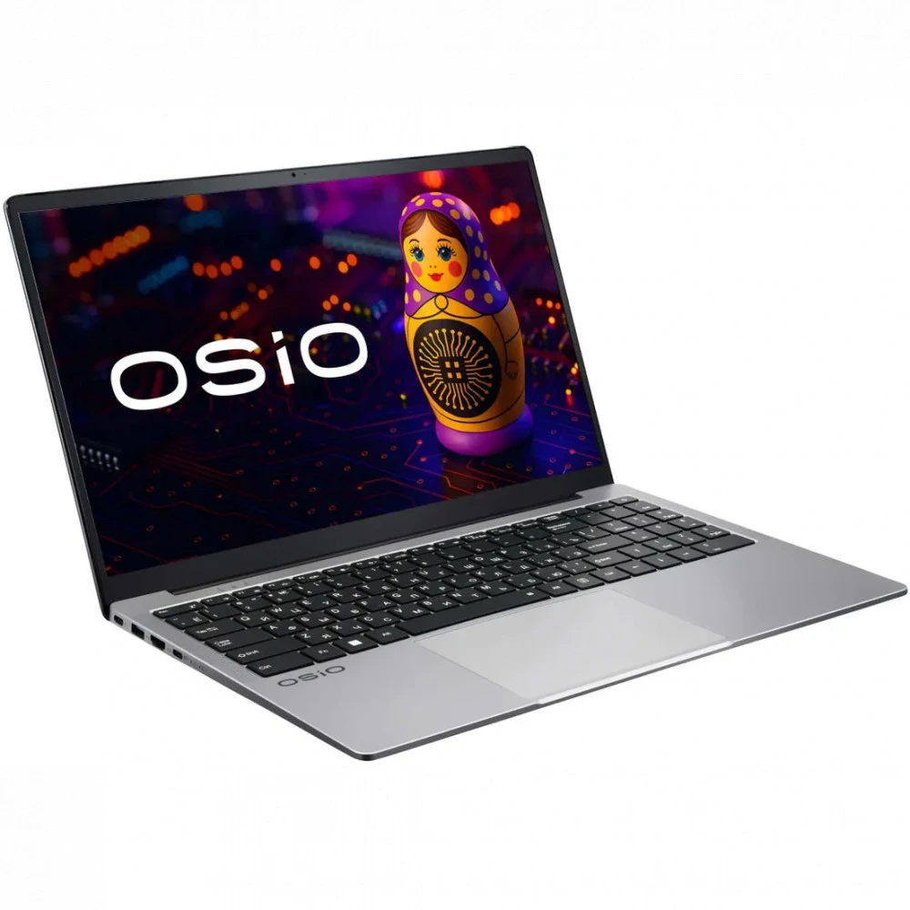 Ноутбук OSIO FocusLine F150a-026 F150A-026 15.6 ", FHD 1920x1080 (16:9), Ryzen 5, 16 Гб