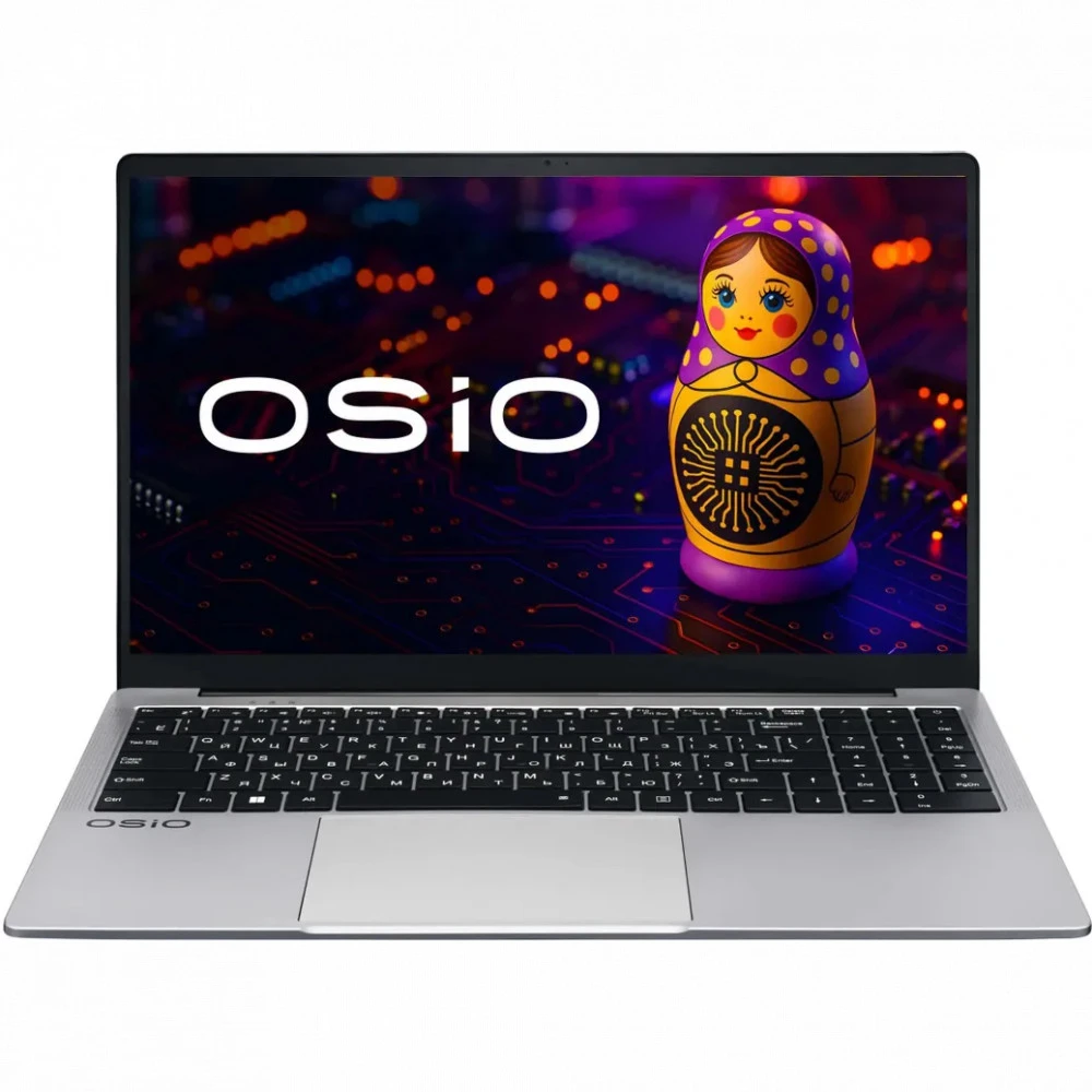 Ноутбук OSIO FocusLine F150a-026 F150A-026 15.6 ", FHD 1920x1080 (16:9), Ryzen 5, 16 Гб