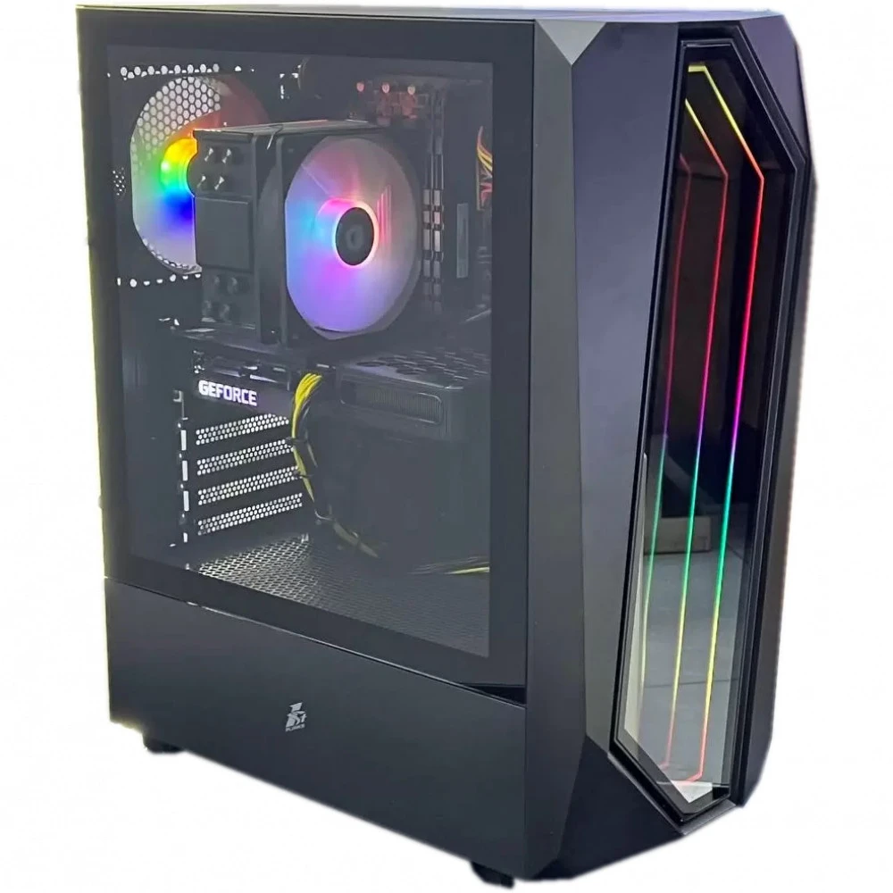 Персональный компьютер NO NAME Компьютер игровой WW-KZ 01100001429113 Ryzen 5, 5500, 3.6, 16 Гб