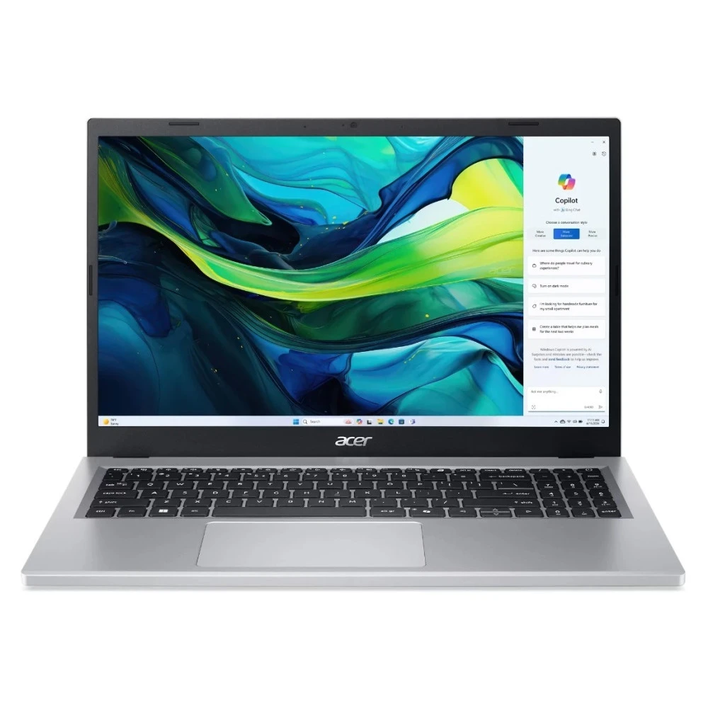 Ноутбук Acer Aspire GO 15 AG15-21PT-R5GQ NX.JJJAA.004 15.6 ", FHD 1920x1080 (16:9), Ryzen 5, 8 Гб