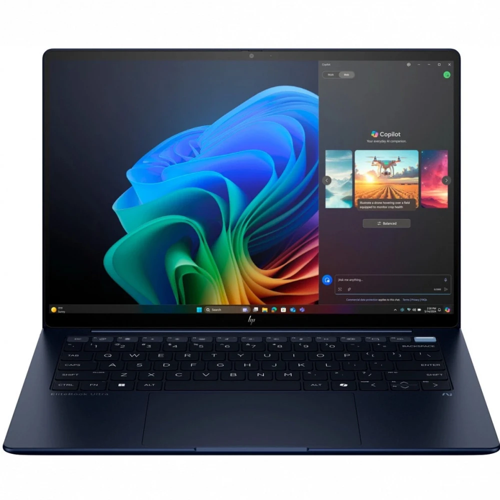 Ноутбук HP EliteBook Ultra G1i 14 B66W6AT 14 ", WQXGA+ 2880x1800 (16:10), Core Ultra 7, 32 Гб