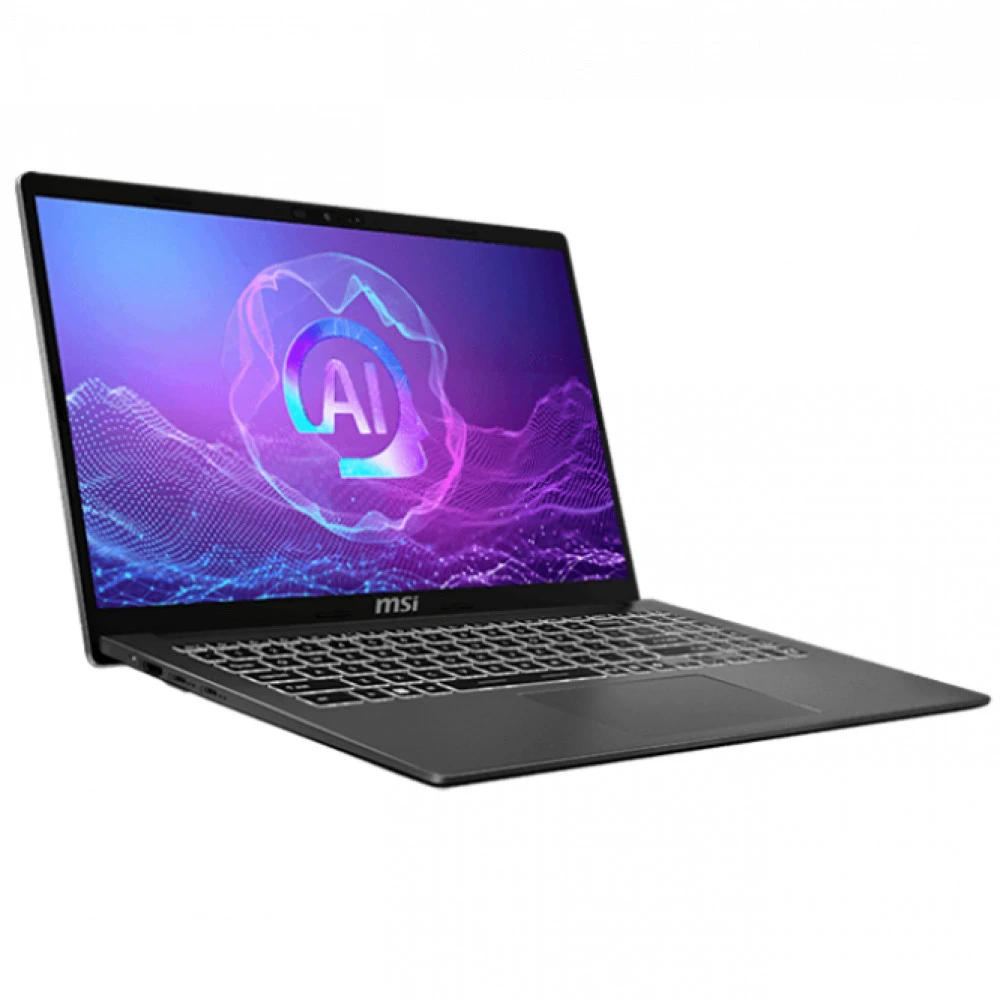 Ноутбук MSI Modern A15 AI+ F3HMG-006XBY Platinum Gray 9S7-15SK21-006 15.6 ", FHD 1920x1080 (16:9), Ryzen AI 5, 16 Гб