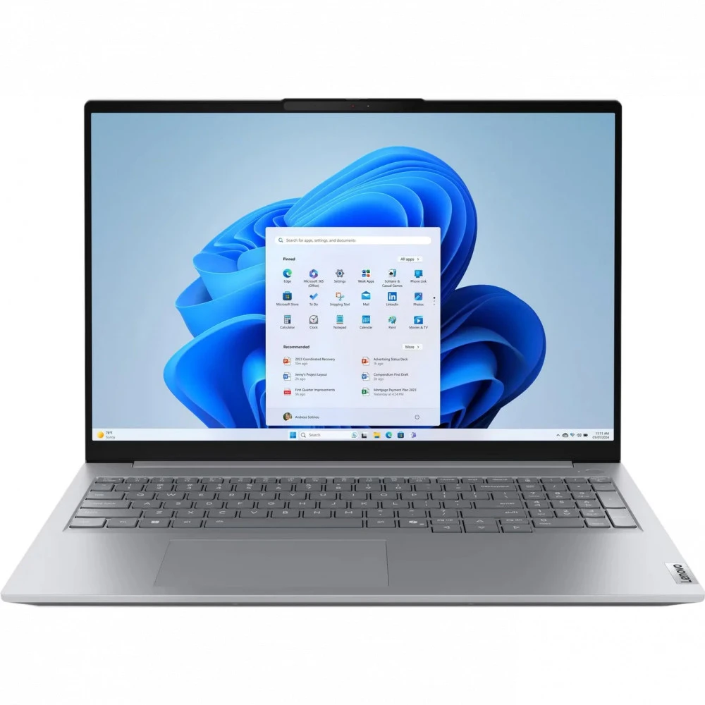 Ноутбук Lenovo ThinkBook 16 G8 IAL 21SK007VFW 16 ", WUXGA 1920x1200 (16:10), Core Ultra 5, 16 Гб