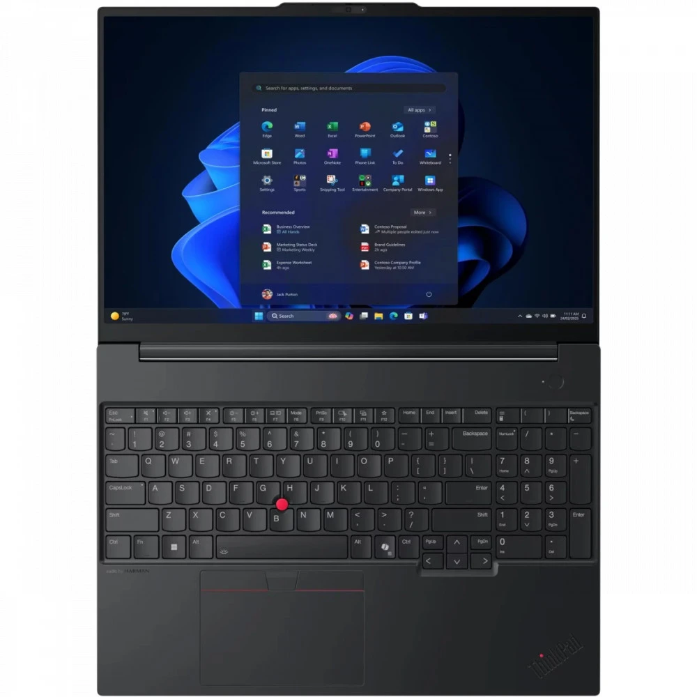 Ноутбук Lenovo ThinkPad E16 Gen 3 21TF004RFW 16 ", WUXGA 1920x1200 (16:10), Core 5, 16 Гб